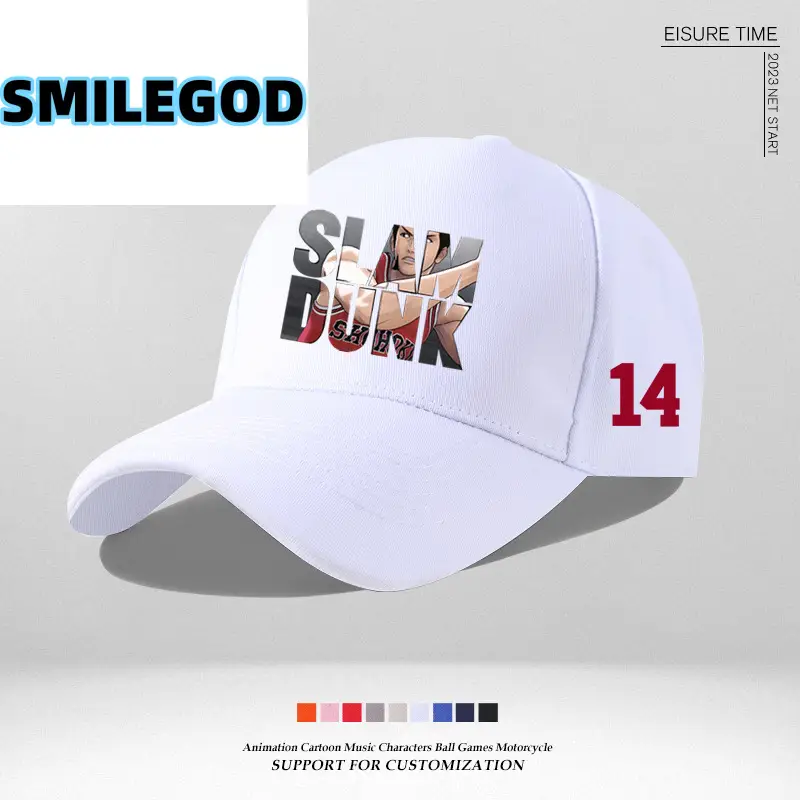 Pink SLAM Dunk Cap with 10 Design - Image 4