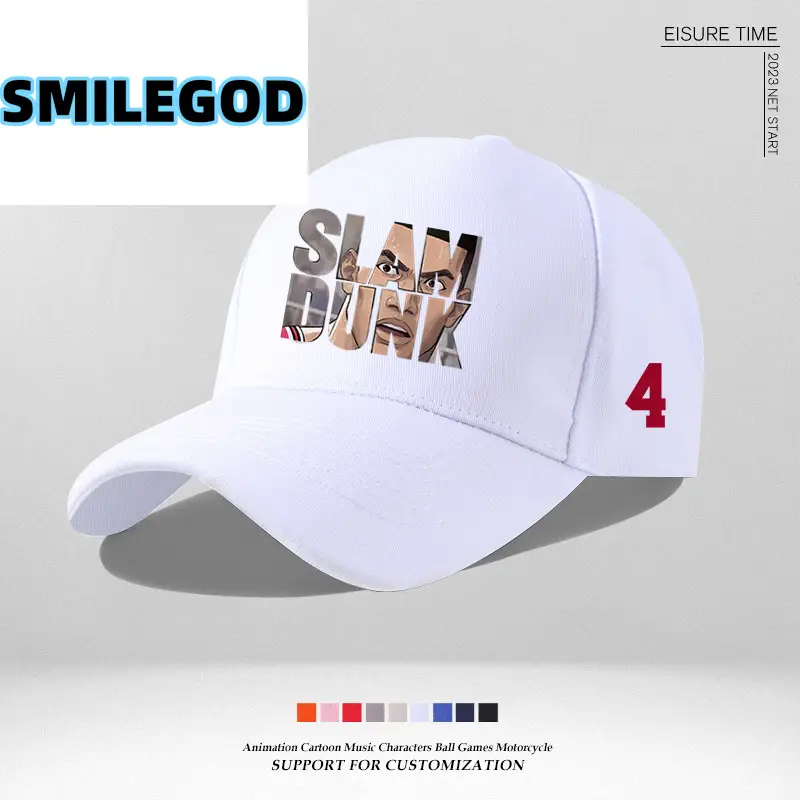 Pink SLAM Dunk Cap with 10 Design - Image 5