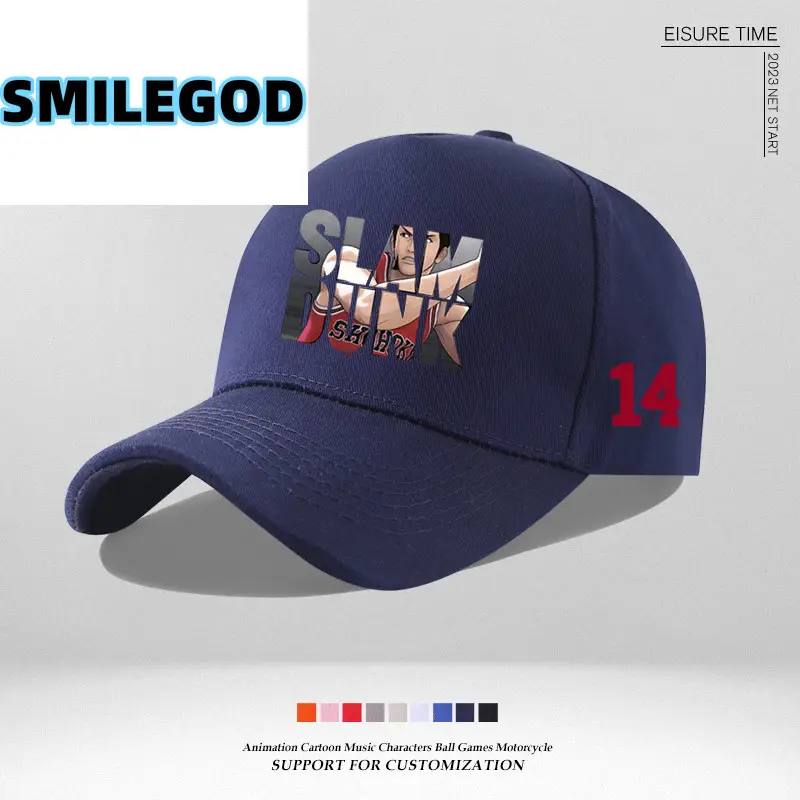 Pink SLAM Dunk Cap with 10 Design - Image 9