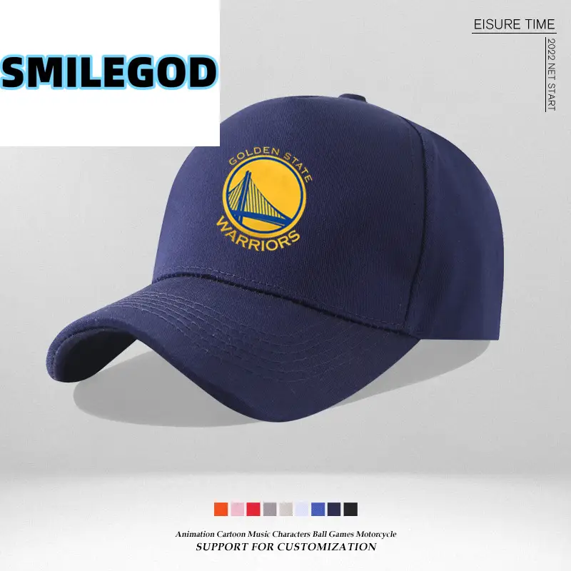 Golden State Warriors Cap Navy Blue Sports Brand - Image 4