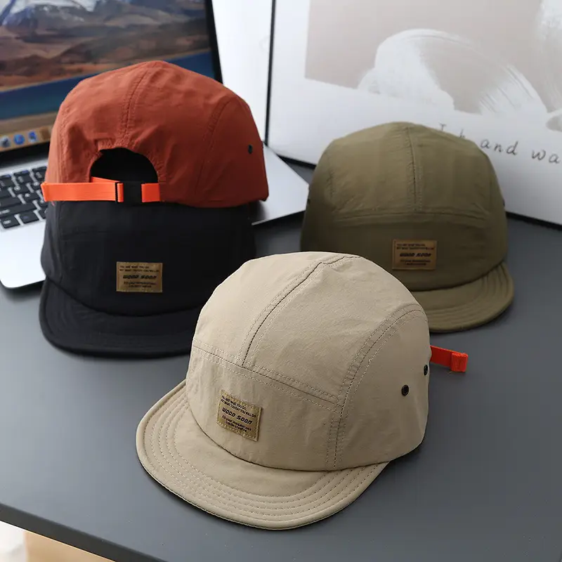 Japanese Style Soft Top Baseball Cap Brown Unisex — feature 7