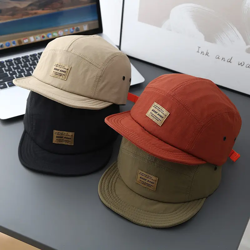 Japanese Style Soft Top Baseball Cap Brown Unisex — feature 8