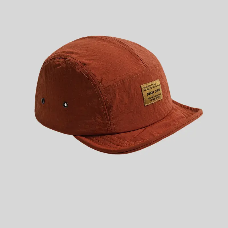 Japanese Style Soft Top Baseball Cap Brown Unisex - Image 6
