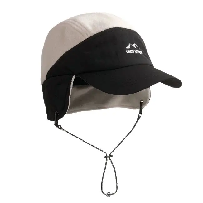 Korean Style Fleece Baseball Cap with Ear Protection for Men Women - Image 10