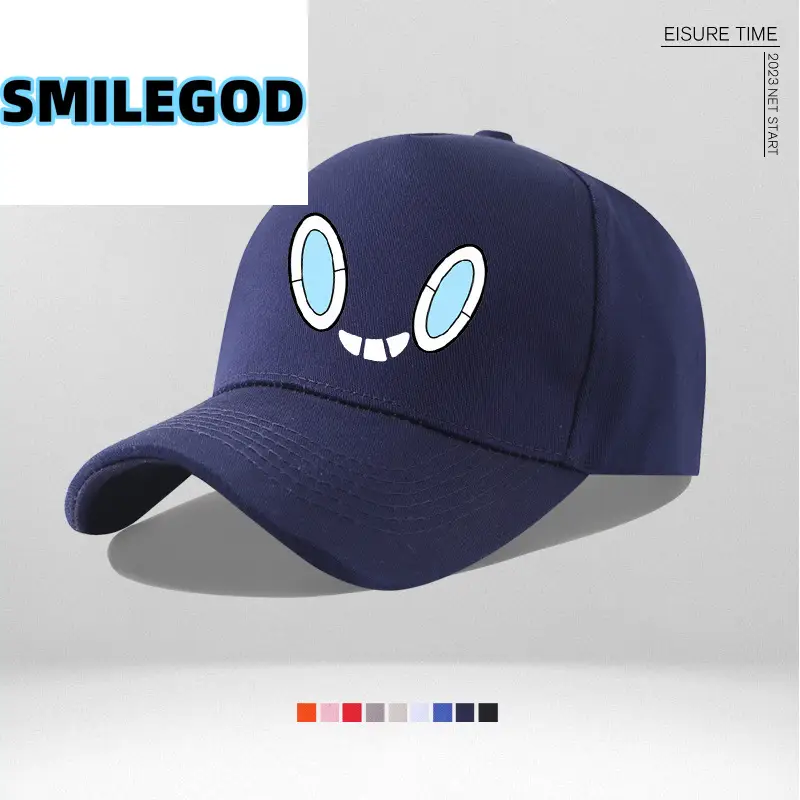 Pikachu Q Anime Cap Blue Unisex Baseball - Image 14