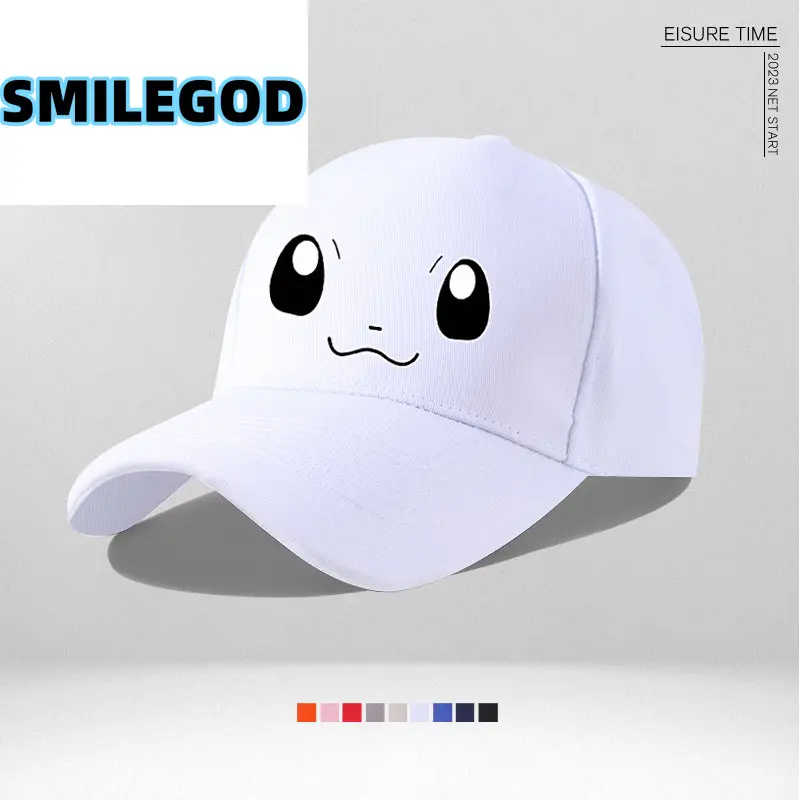 Pikachu Q Anime Cap Blue Unisex Baseball - Image 3