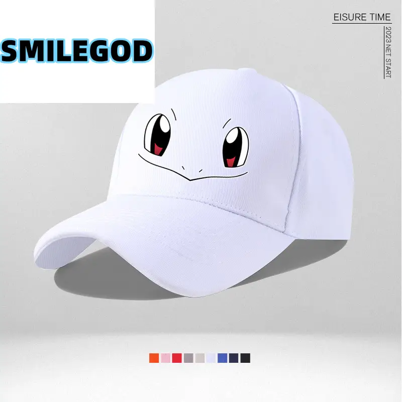 Pikachu Q Anime Cap Blue Unisex Baseball - Image 6