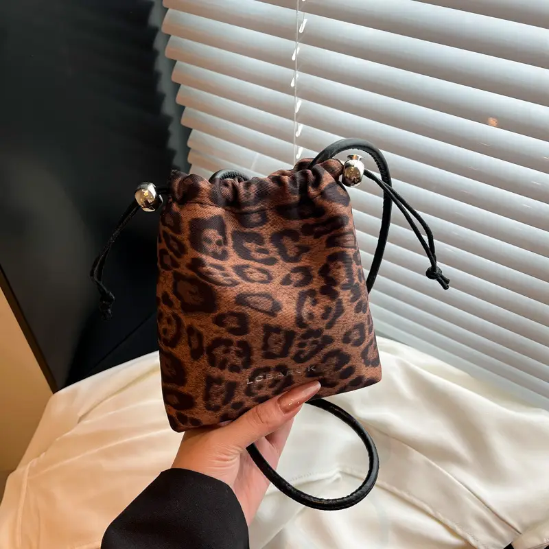 Leopard Print Bucket Bag for Women 2025 - Image 6