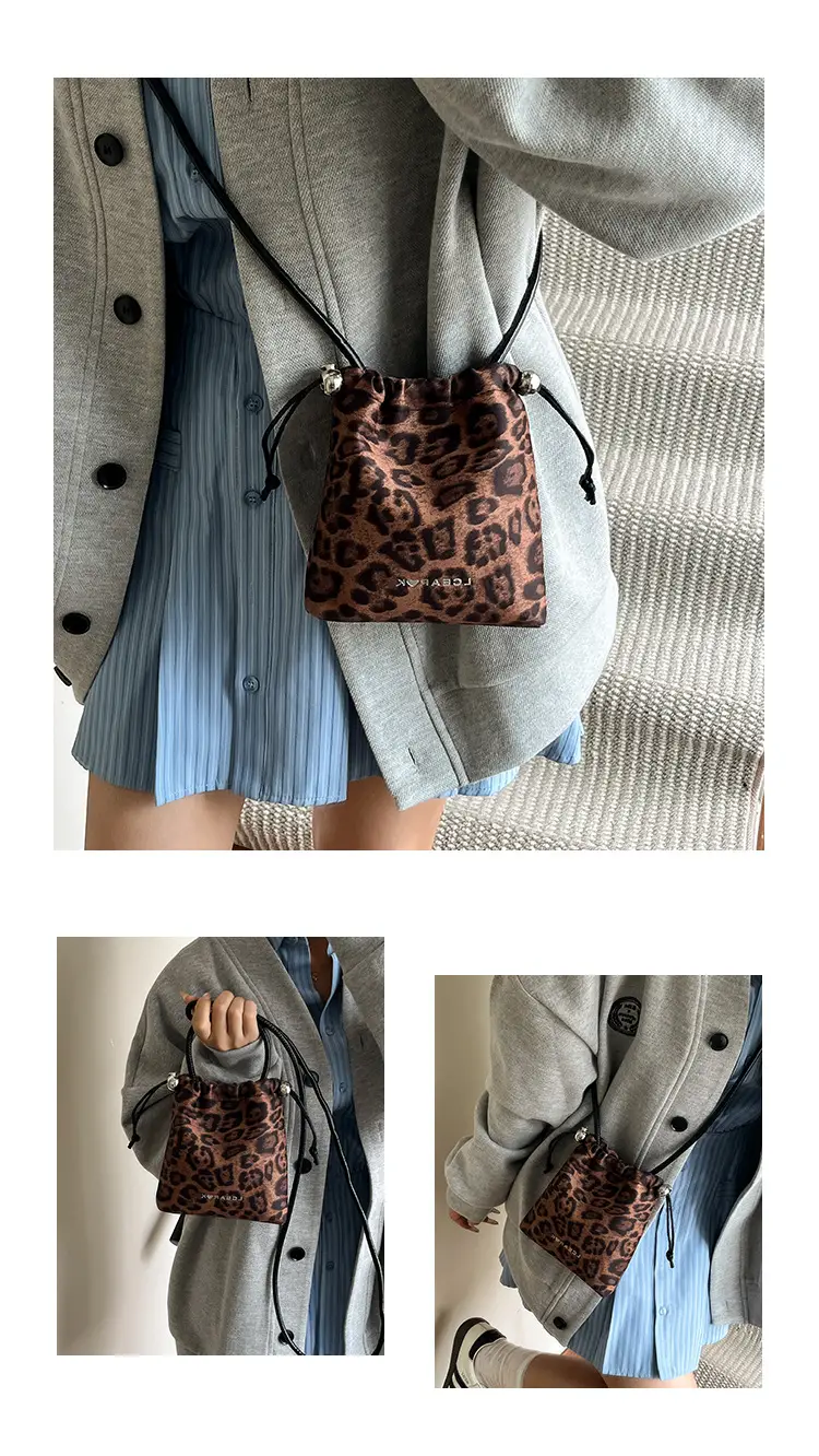 Leopard Print Bucket Bag for Women 2025 — feature 3