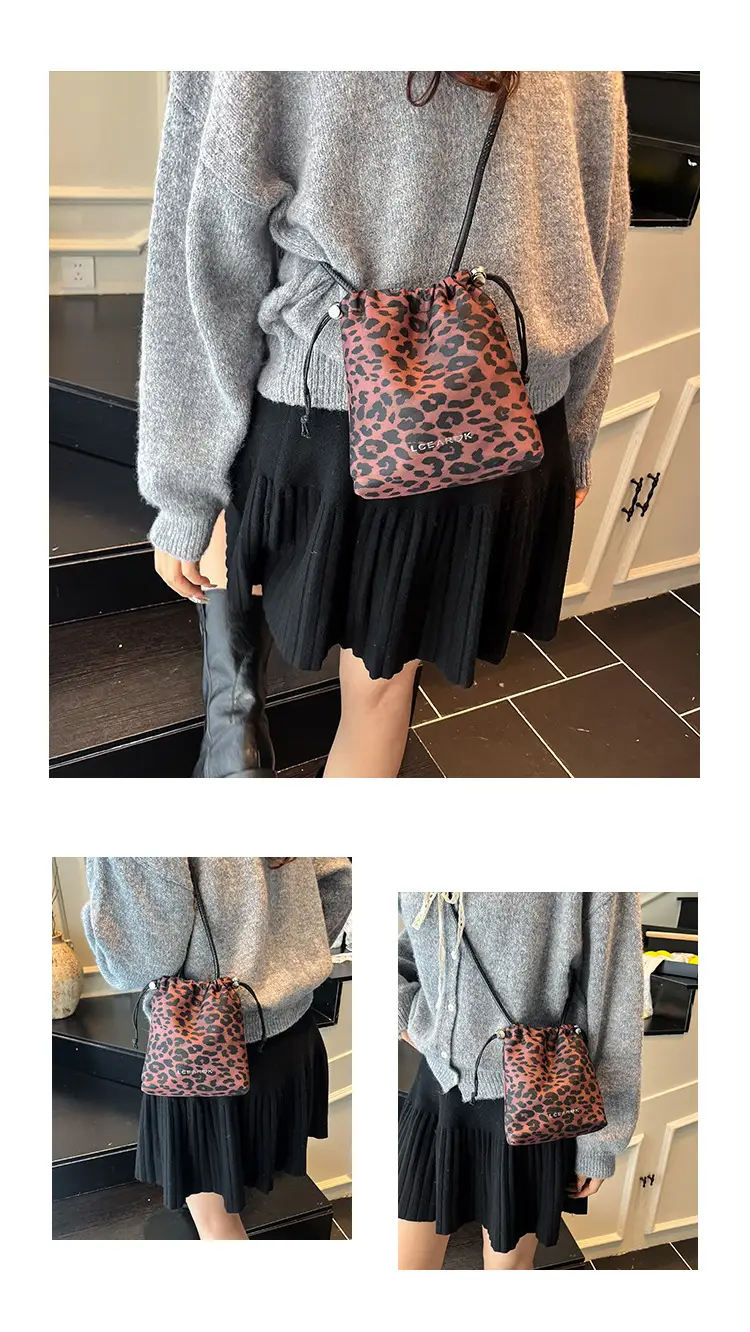 Leopard Print Bucket Bag for Women 2025 — feature 5