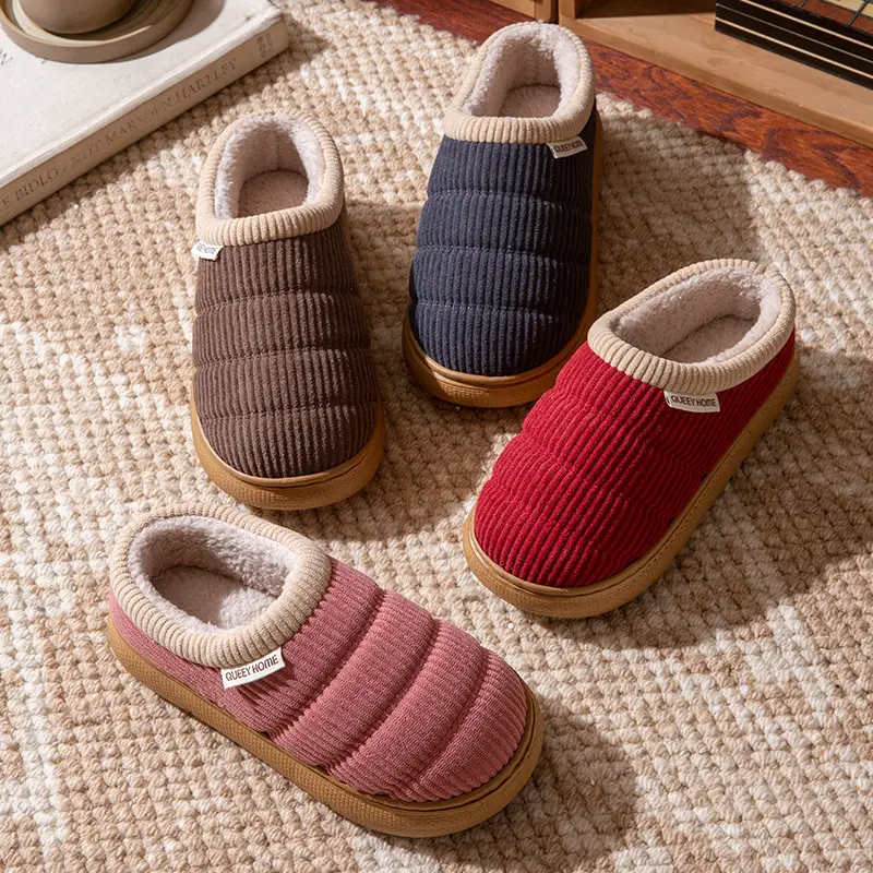 Red Cotton Maternity Slippers for Women Autumn Winter 2025 - Image 8