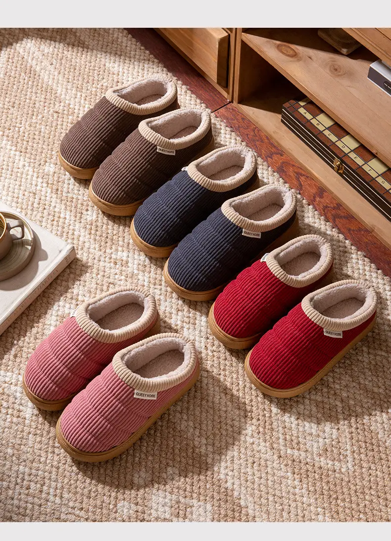 Red Cotton Maternity Slippers for Women Autumn Winter 2025 — feature 19