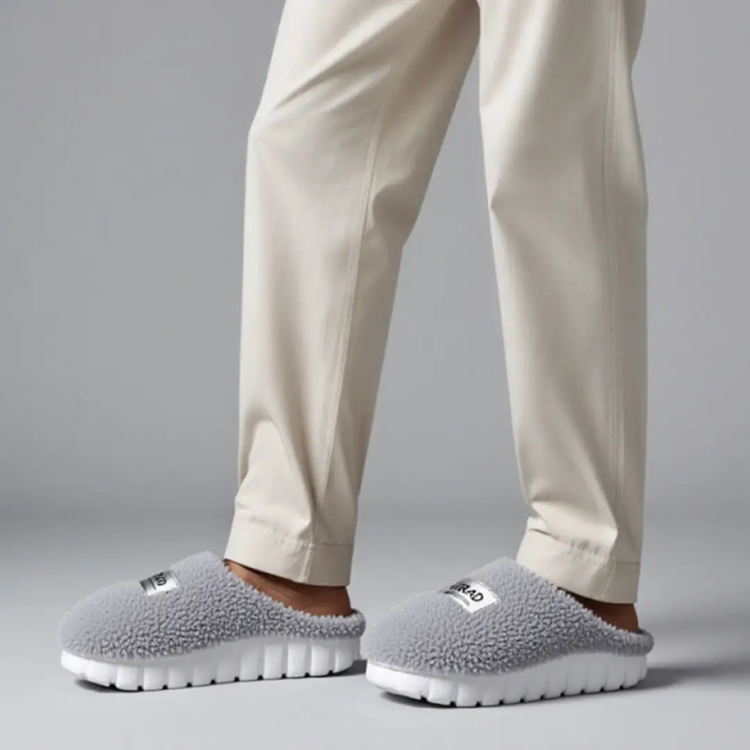 Autumn and Winter Thickened Home Warm Cotton Slippers for Men and Women, Couple Indoor Home Maternity Slippers, Indoor Cotton Slippers