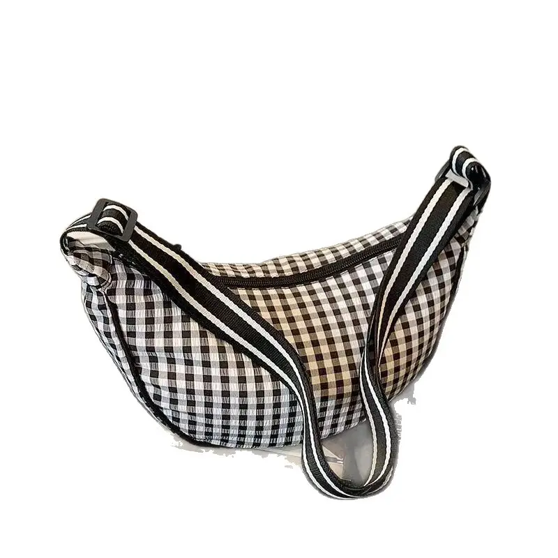 New Summer Retro Plaid Shoulder Crossbody Bag for Women - Image 9