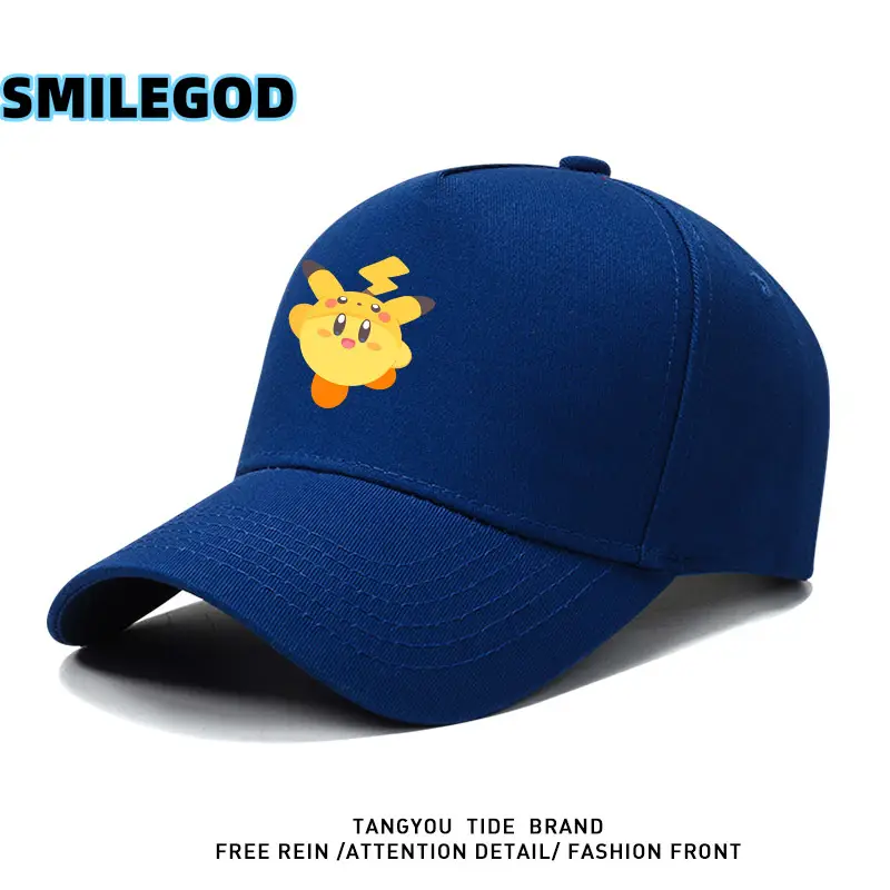 Red Cartoon Cap Kirby Pikachu Collaboration - Image 10