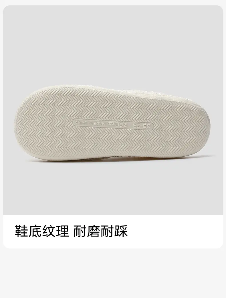 2025 New Christmas Woolen Snowman Slippers Women's Warm Winter — feature 15