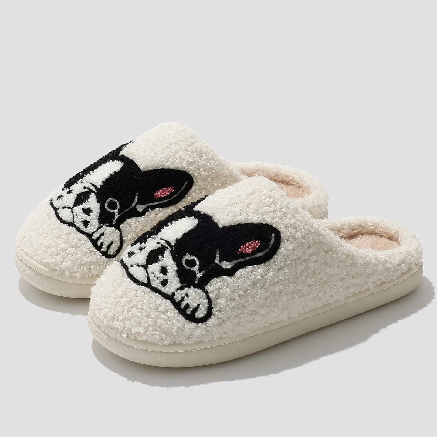 2025 New Christmas Woolen Snowman Slippers Women's Warm Winter - Image 3