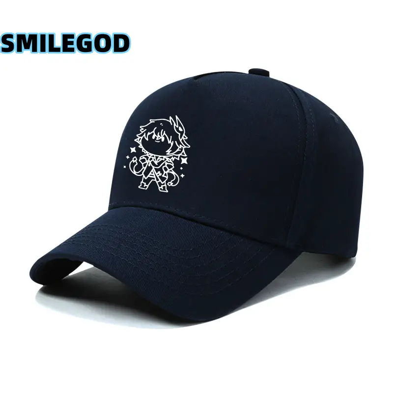 Men's Blue Cartoon Cap with Duckbill Design - Image 6