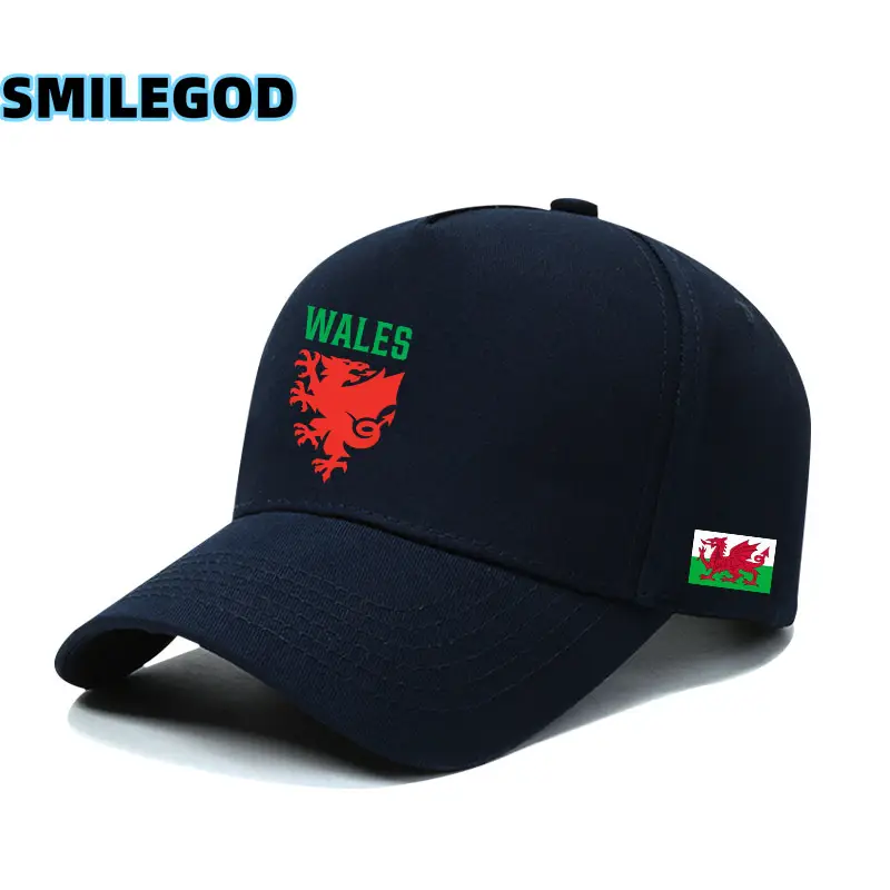 Wales Football Cap Red Men Women Fans