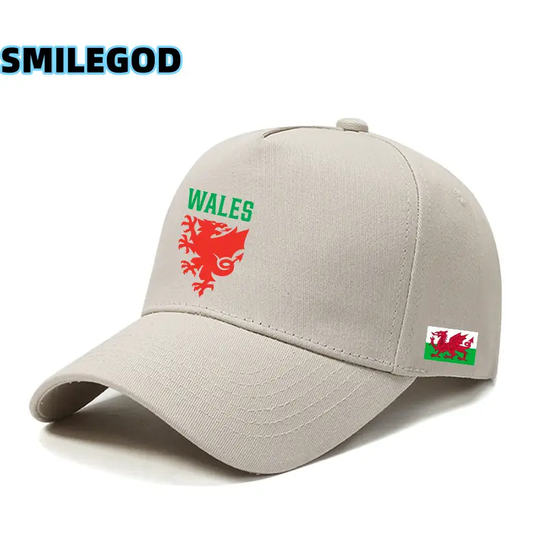 Wales Football Cap Red Men Women Fans