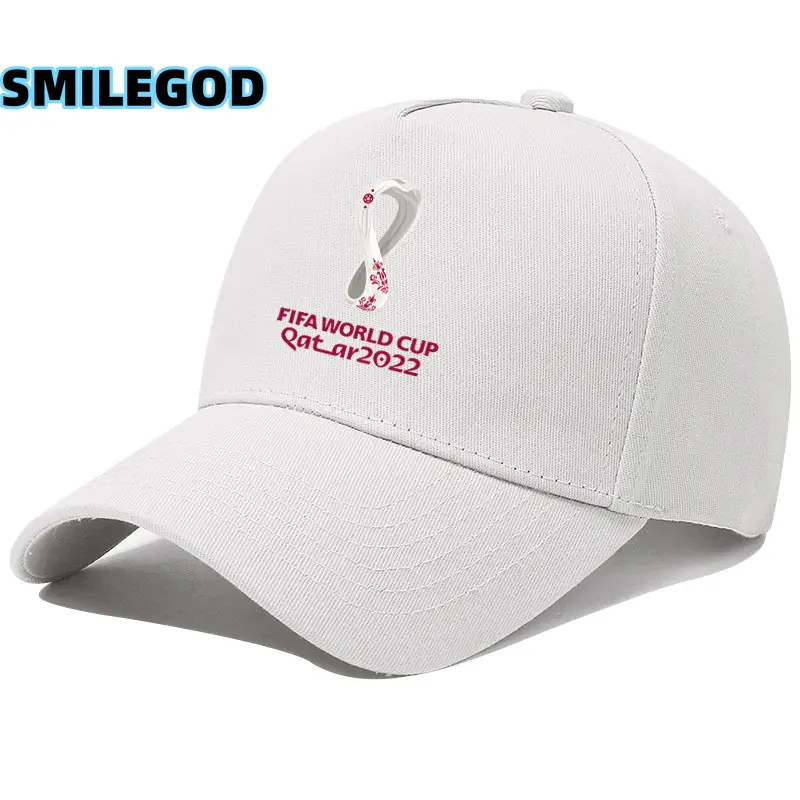 Qatar World Cup 2022 Fan Cap Beige Duckbill Sun Hat - Image 2