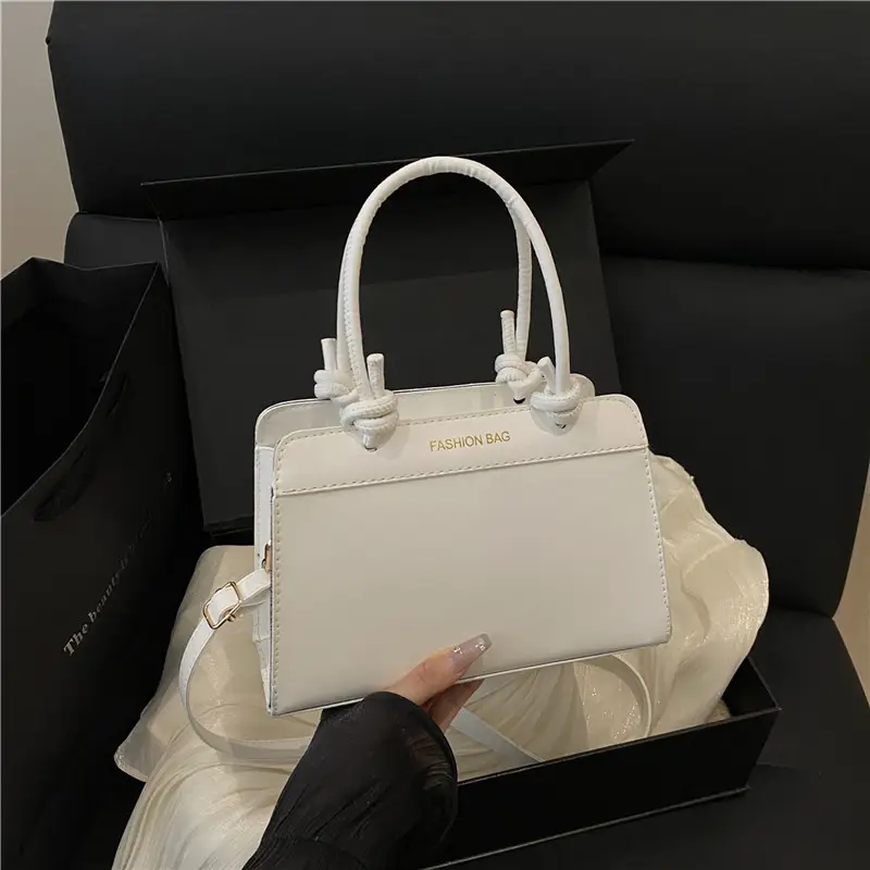 Retro Women's Handbags 2025 Brown White Black - Image 6