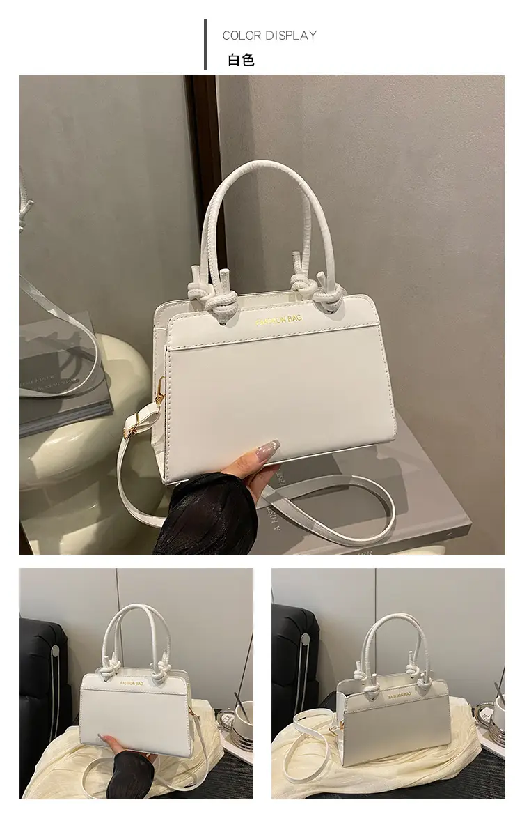 Retro Women's Handbags 2025 Brown White Black — feature 13