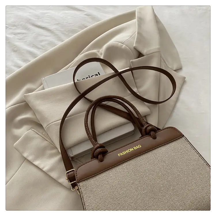 Retro Women's Handbags 2025 Brown White Black — feature 21