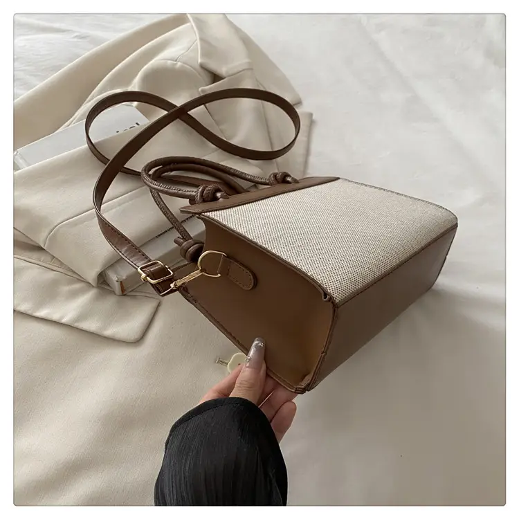 Retro Women's Handbags 2025 Brown White Black — feature 22