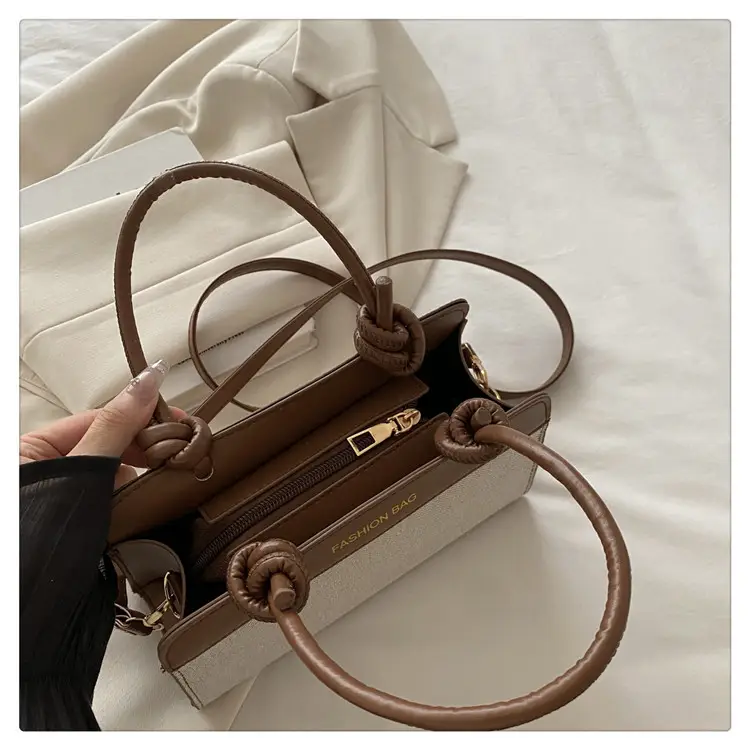 Retro Women's Handbags 2025 Brown White Black — feature 28