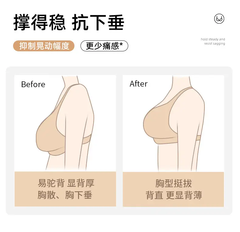 Cross-Border Invisible Liquid Foundation Soft Support Underwear Natural Latex Cup Antibacterial Breast-Retracting Bra Soft and Not Easy to Deform — feature 8