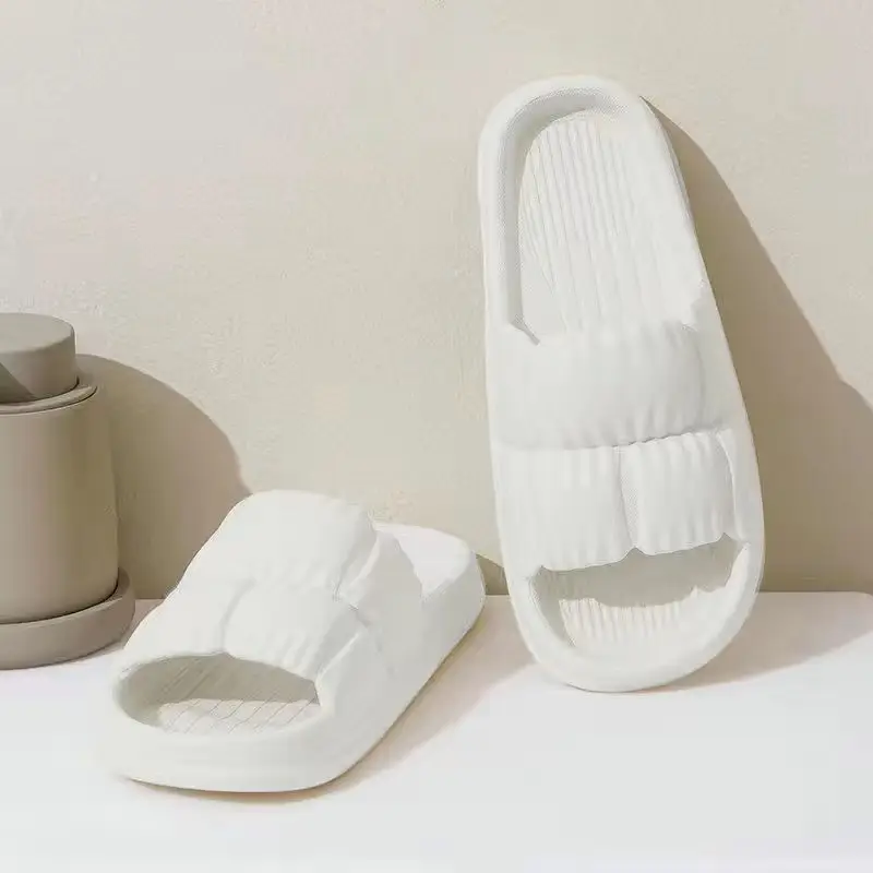 Women's Cotton Slippers with a Sense of Stepping on Shit, Household Autumn and Winter Home Indoor Confinement Warm Waterproof Thick-Soled Cotton Shoes Wholesale - Image 4