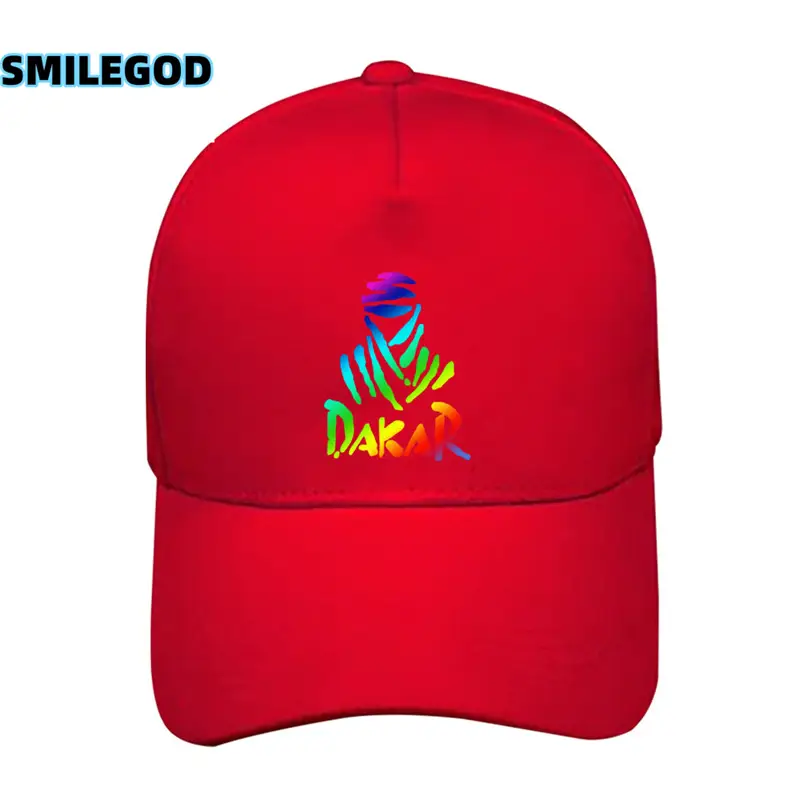 Dakar Rally Baseball Cap Black with Rainbow Graphic - Image 15