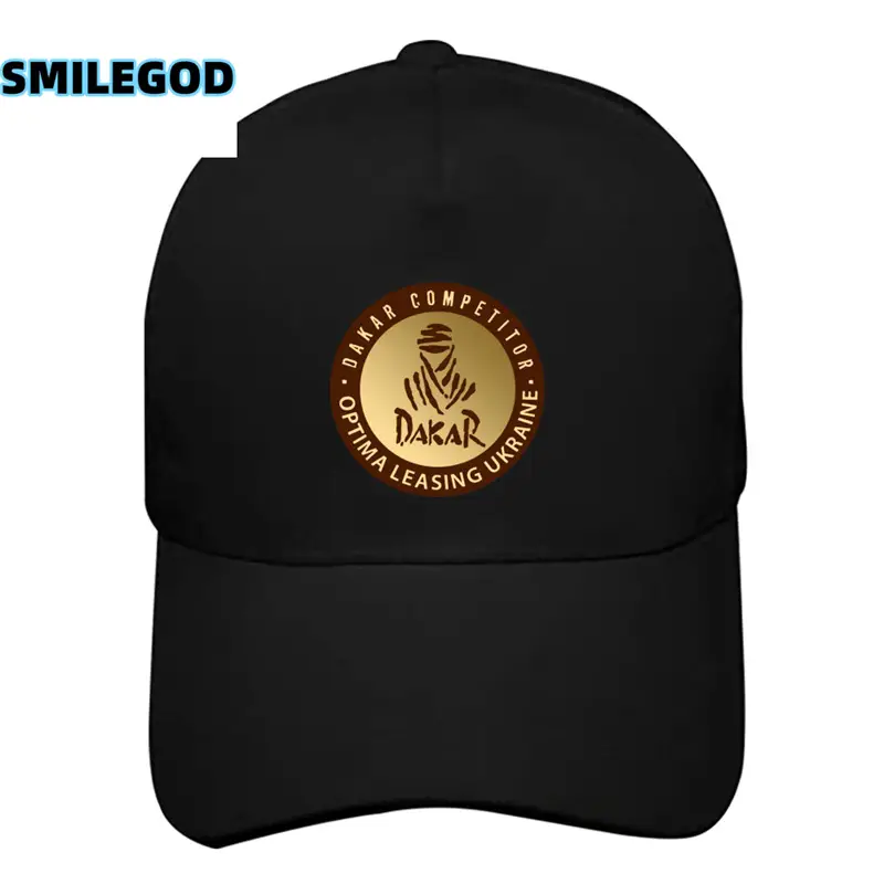 Dakar Rally Baseball Cap Black with Rainbow Graphic - Image 8