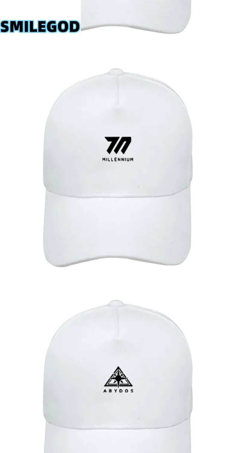 SMILEGOD Unisex Pure Cotton Cap White — feature 5