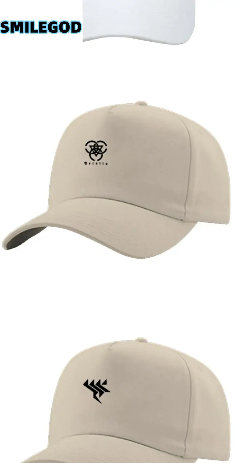 SMILEGOD Unisex Pure Cotton Cap White — feature 6