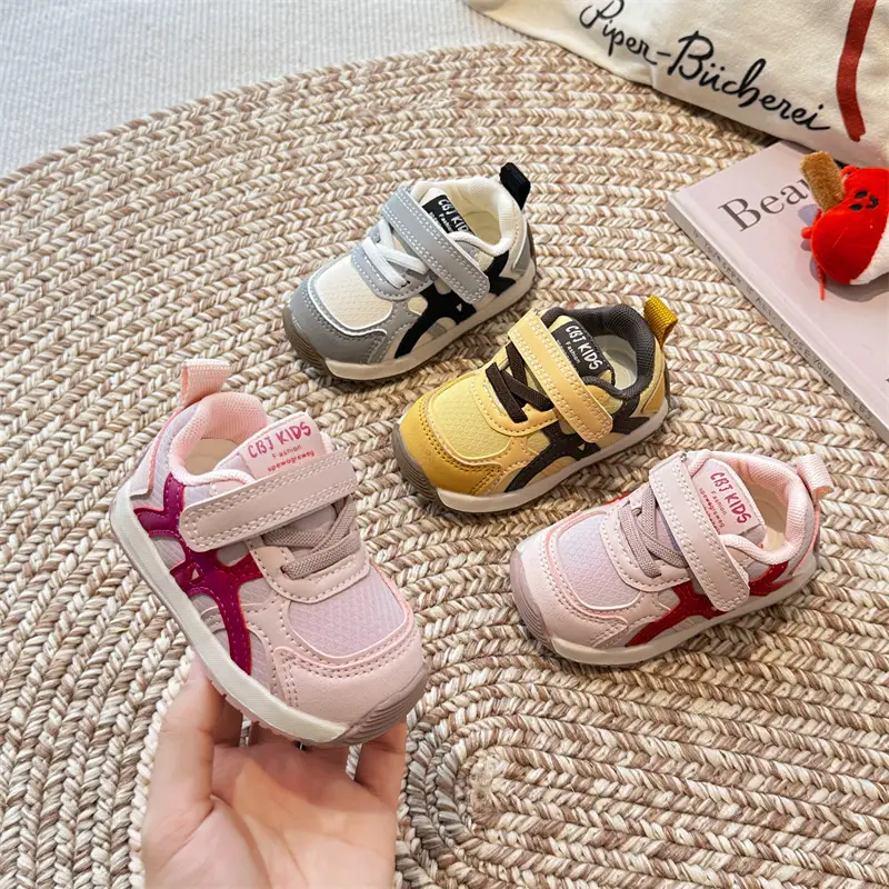 Pink Girls Toddler Soft Flats Breathable