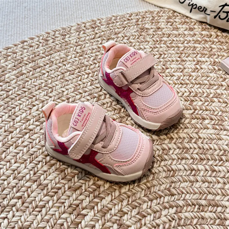 Pink Girls Toddler Soft Flats Breathable — feature 5