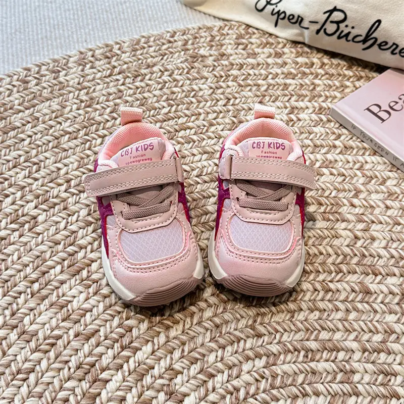 Pink Girls Toddler Soft Flats Breathable — feature 9