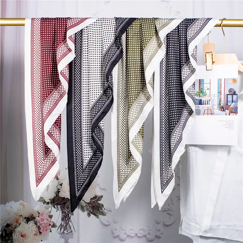 Korean Houndstooth Scarf Belt Women's Layered Silk Decorative Waist - Image 6