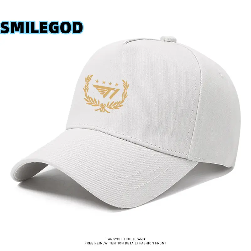 T1 Team Baseball Cap with Gold Four-Star Embroidery - Image 9