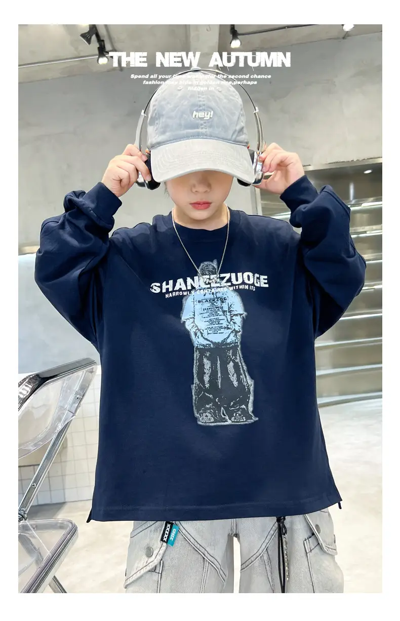 Men Loose Fit Long Sleeve T-Shirt 2026 Cool Style — feature 12
