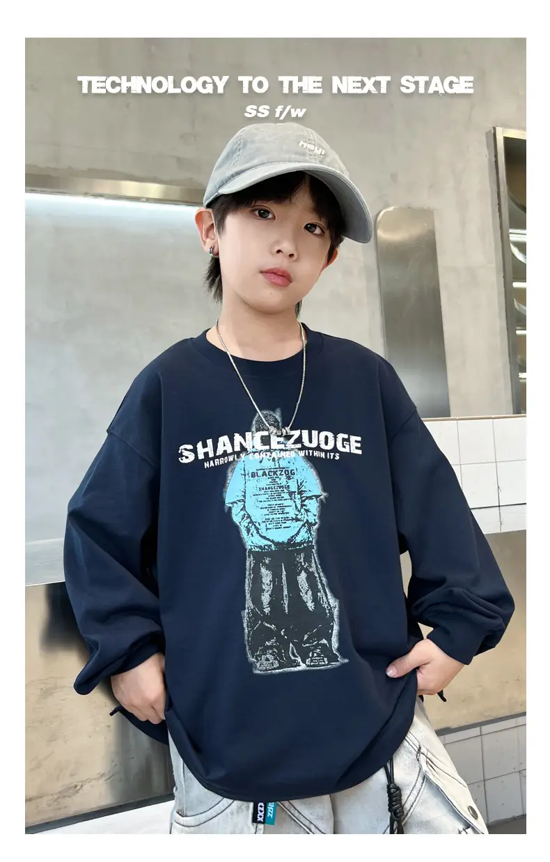 Men Loose Fit Long Sleeve T-Shirt 2026 Cool Style — feature 15