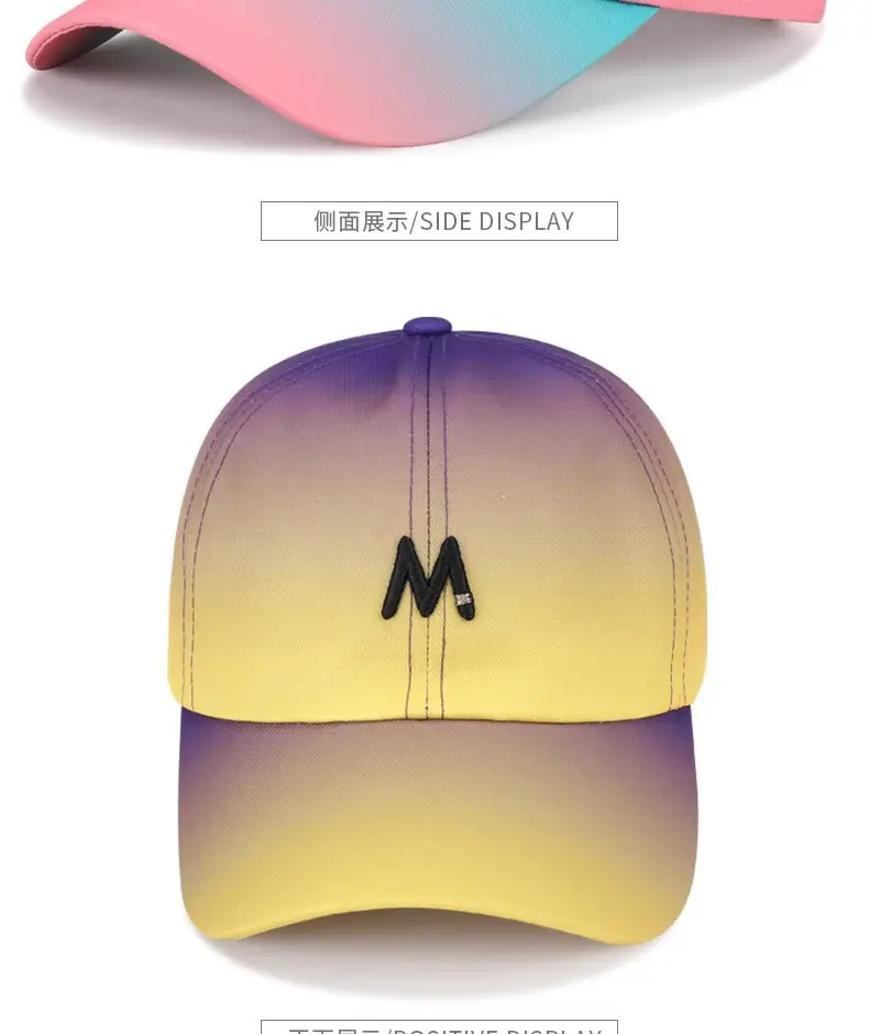 Pink 3D Letter Cap for Women Spring Summer Sunshade — feature 26
