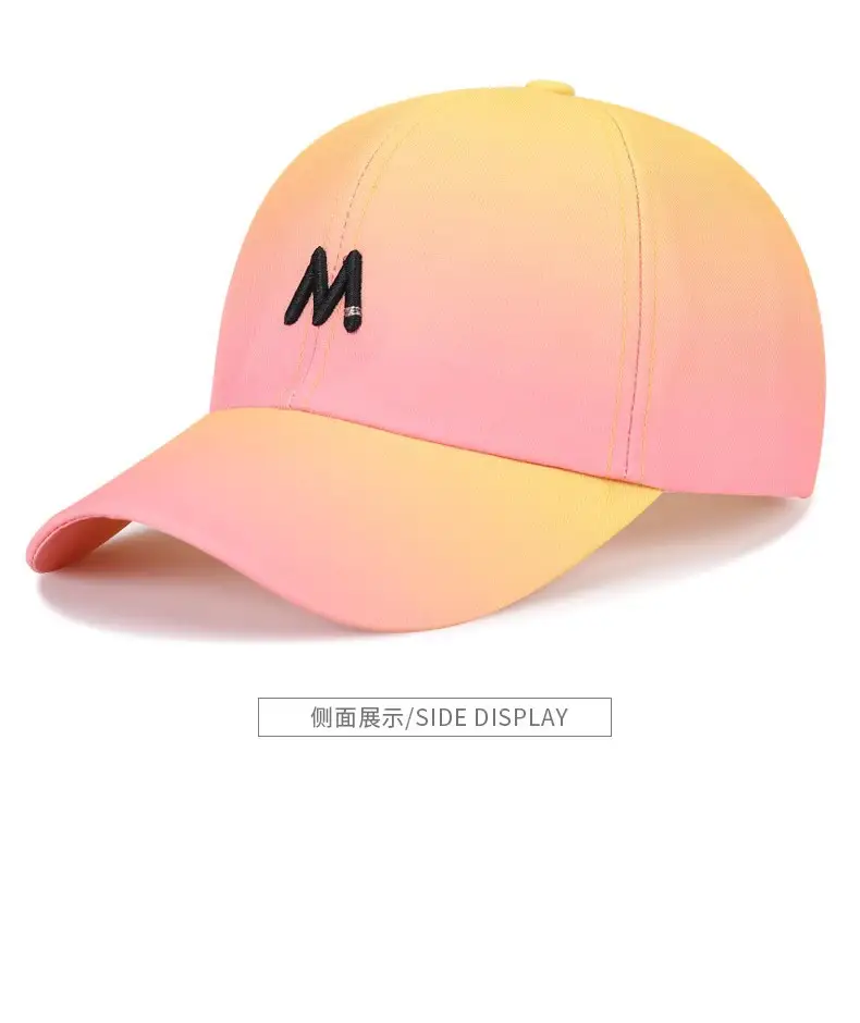 Pink 3D Letter Cap for Women Spring Summer Sunshade — feature 30