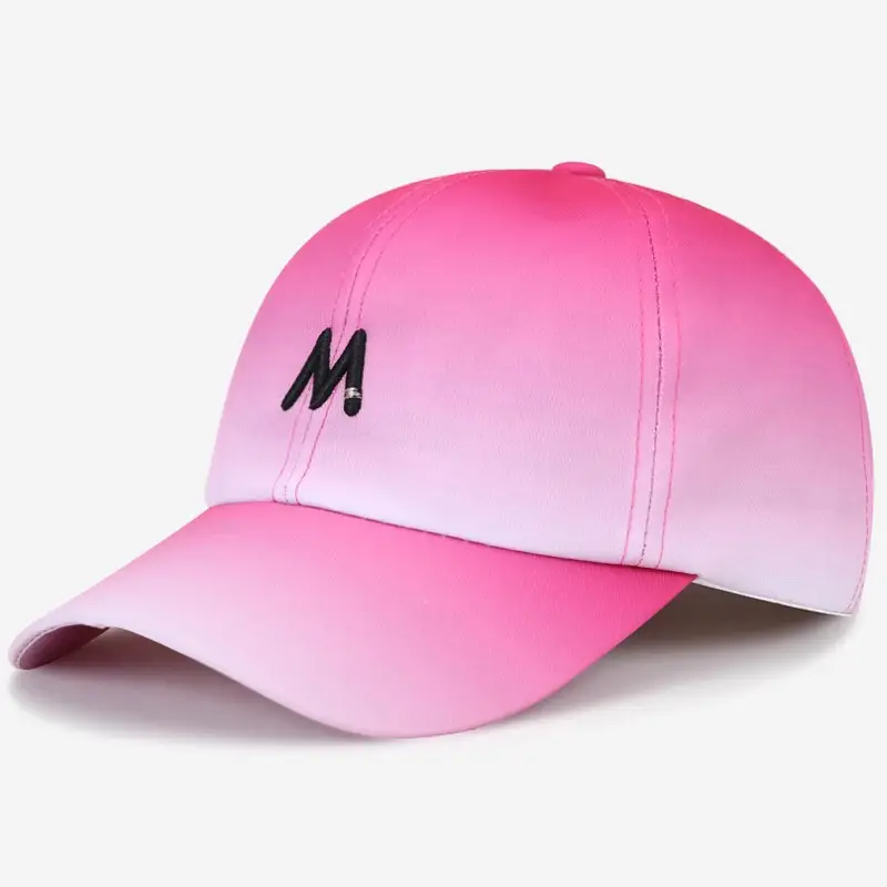 Pink 3D Letter Cap for Women Spring Summer Sunshade - Image 3