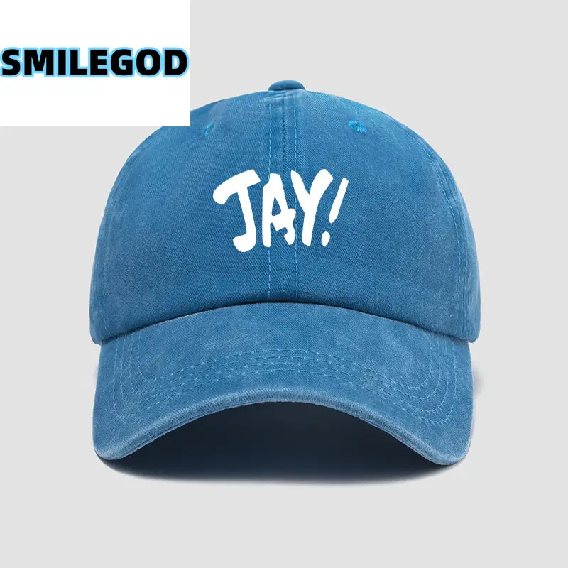 Blue Jay Chou Letter Baseball Cap Unisex - Image 16