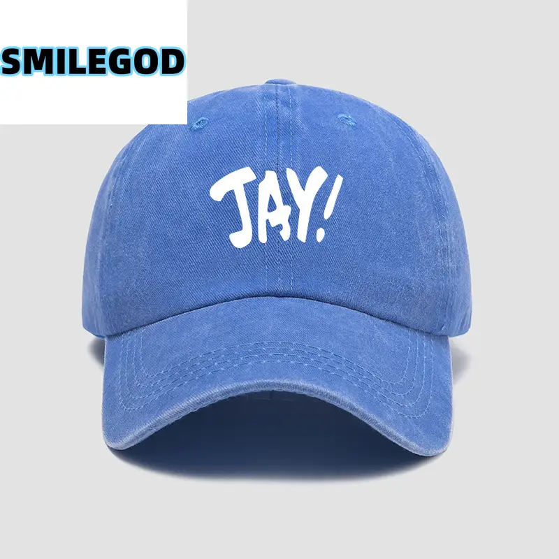 Blue Jay Chou Letter Baseball Cap Unisex - Image 17