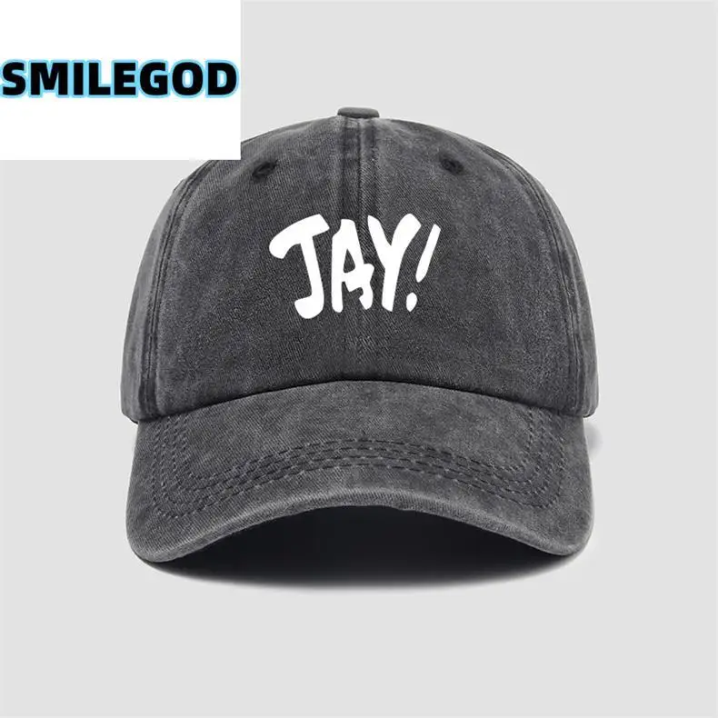 Blue Jay Chou Letter Baseball Cap Unisex — feature 1