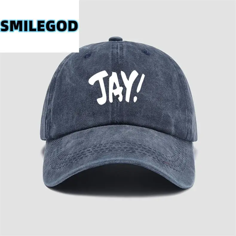 Blue Jay Chou Letter Baseball Cap Unisex — feature 2